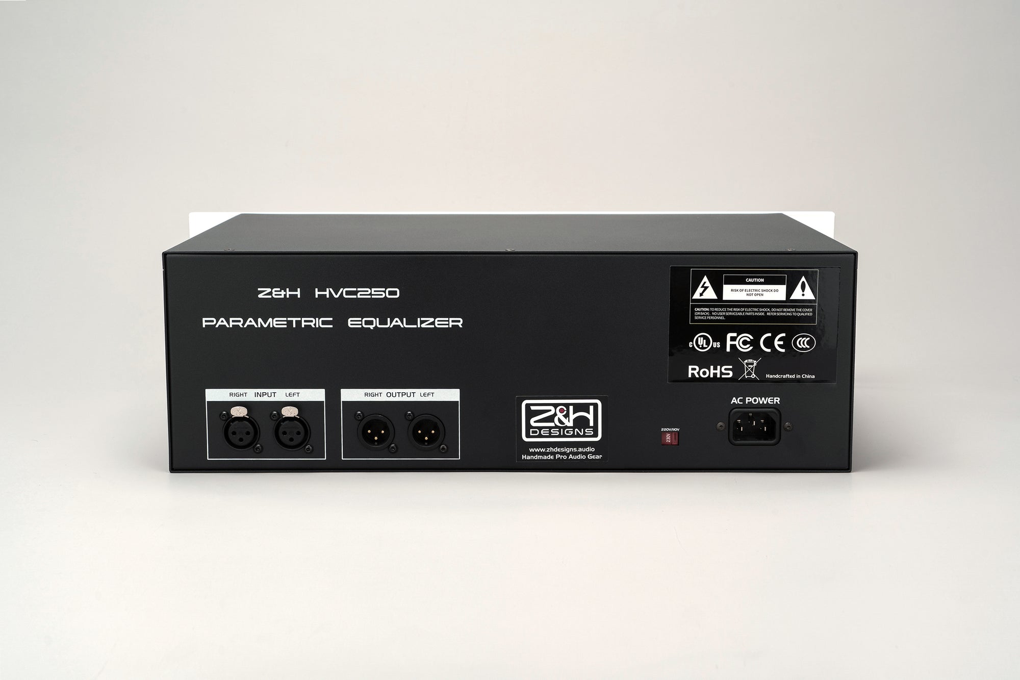 HVC250 ステレオ 5 バンド パラメトリック EQ