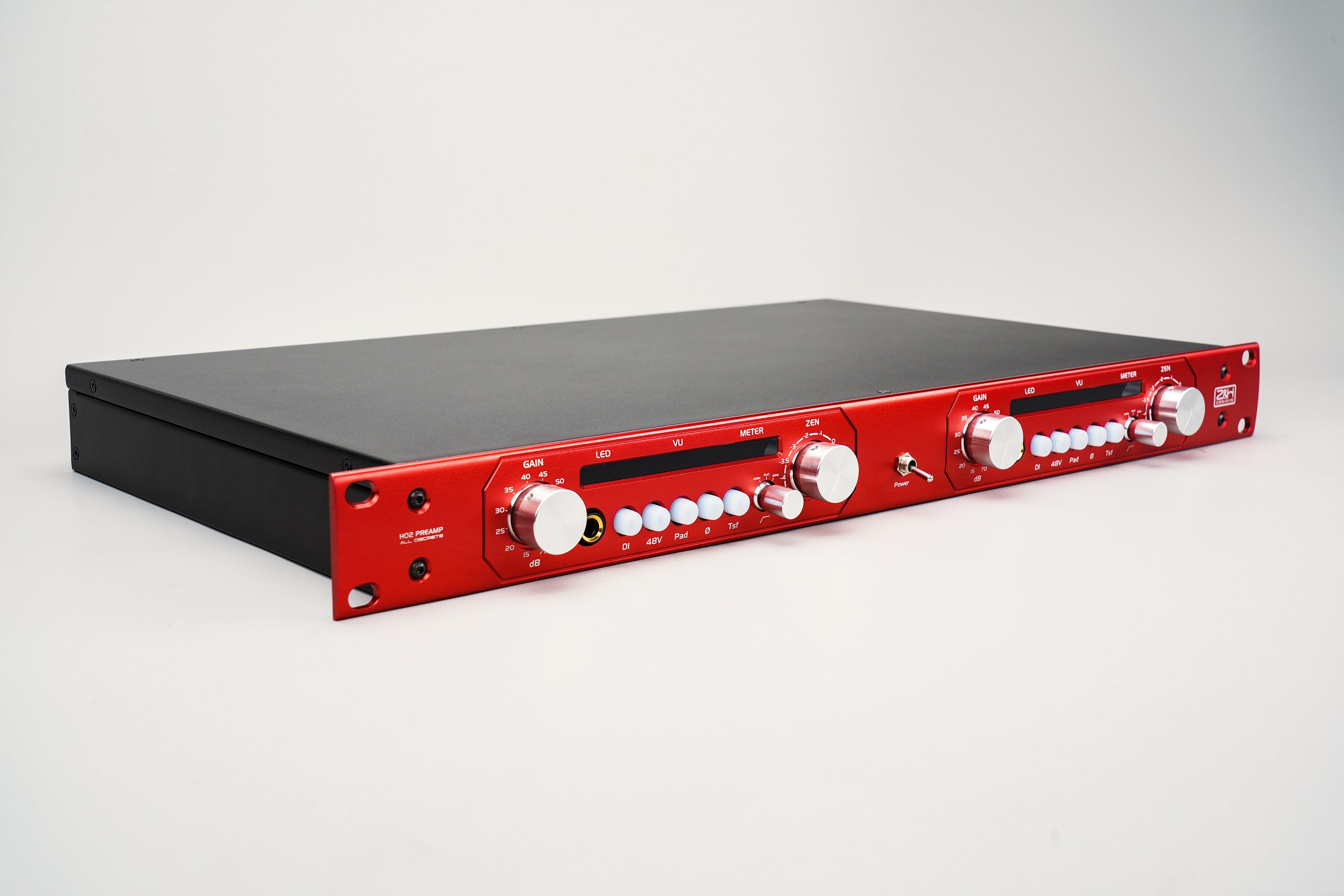 HO2 All Discrete 2-Channel Mic Preamp – Z&H Designs