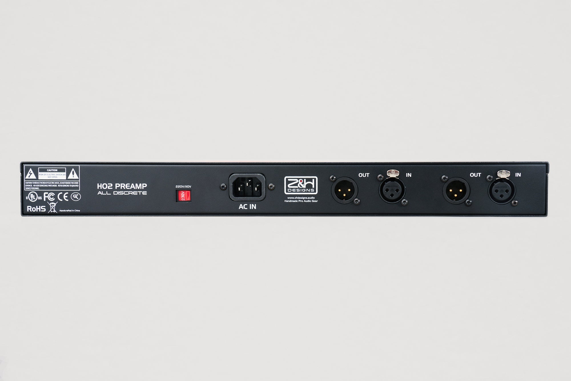 HO2 All Discrete 2-Channel Mic Preamp