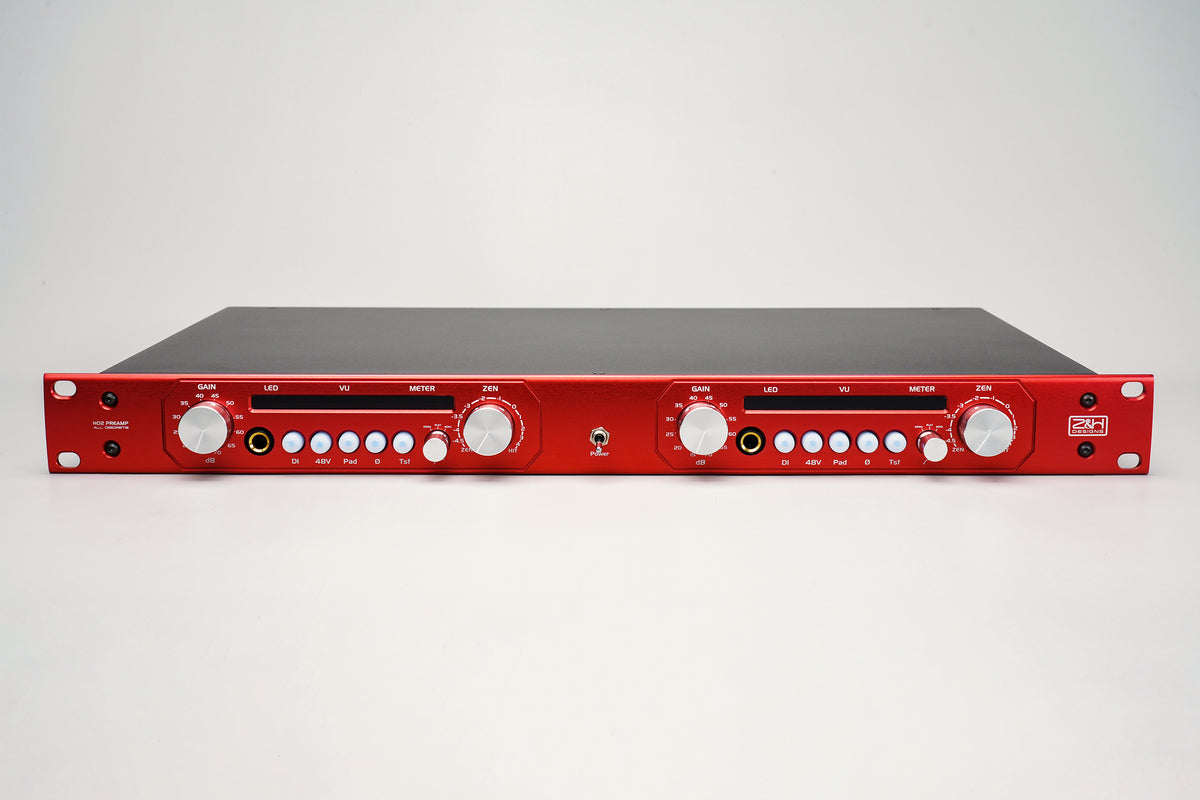 Design Features Microphone HO8 All Discrete 8-Channel Mic Preamp - Z&H Designs | Multi-Channel Preamp