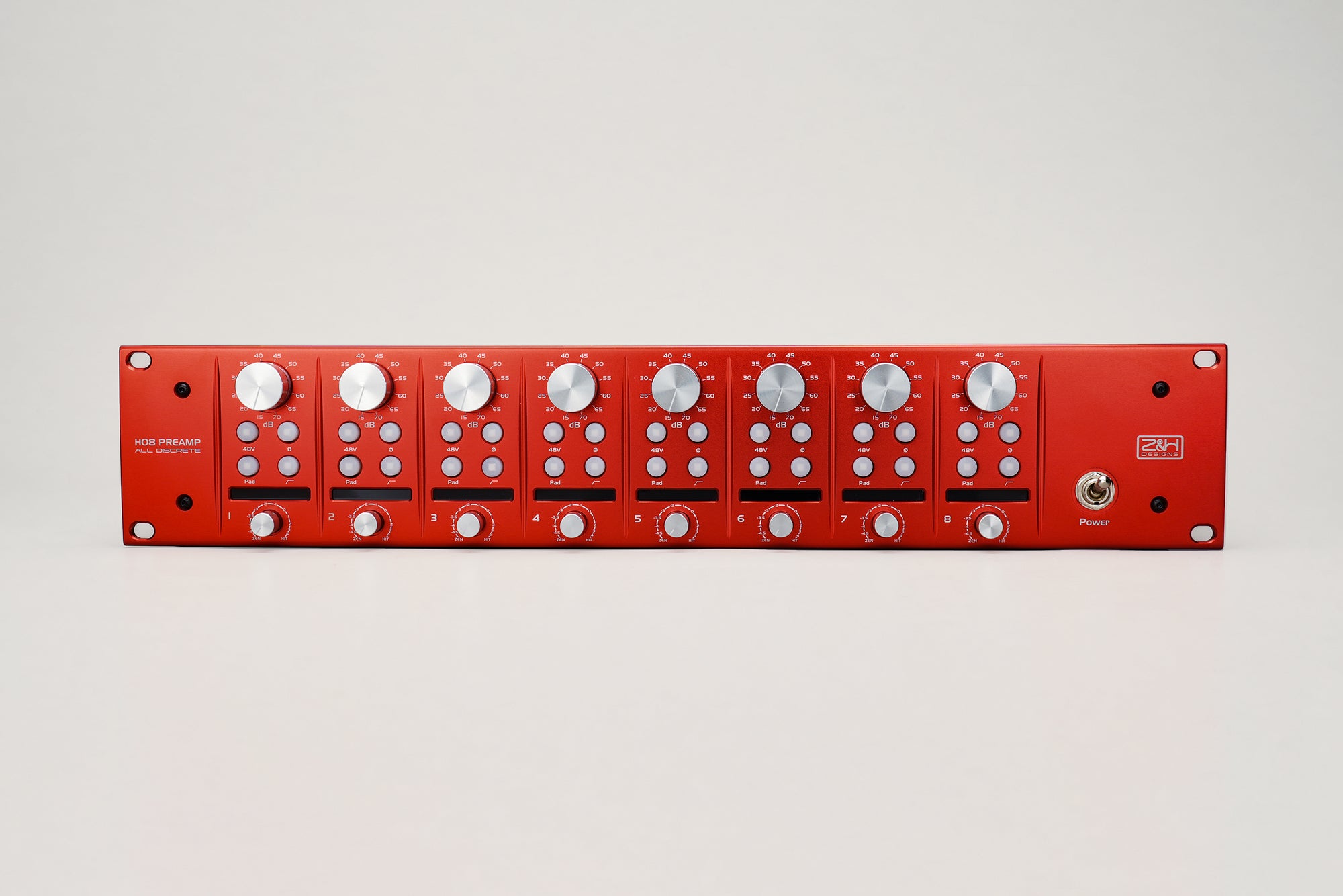 HO8 All Discrete 8-Channel Mic Preamp