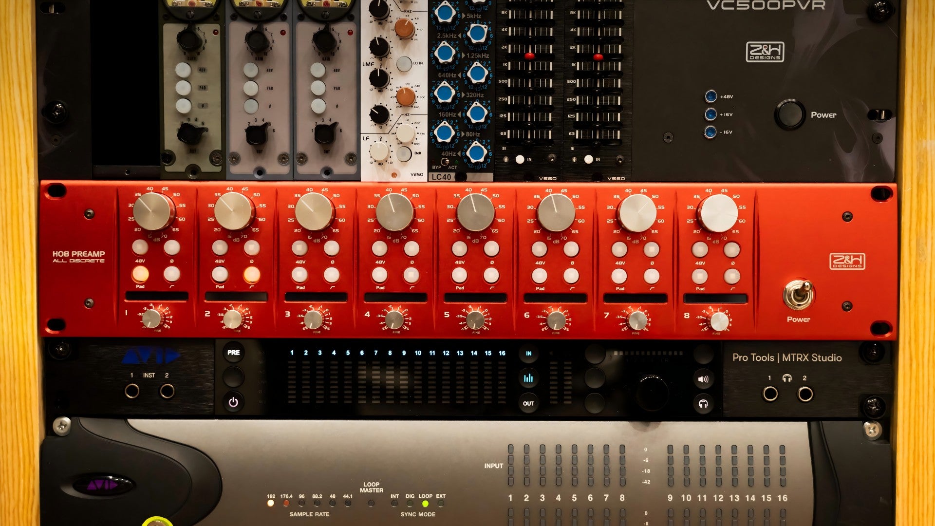 HO8 All Discrete 8-Channel Mic Preamp - Z&H Designs | Multi
