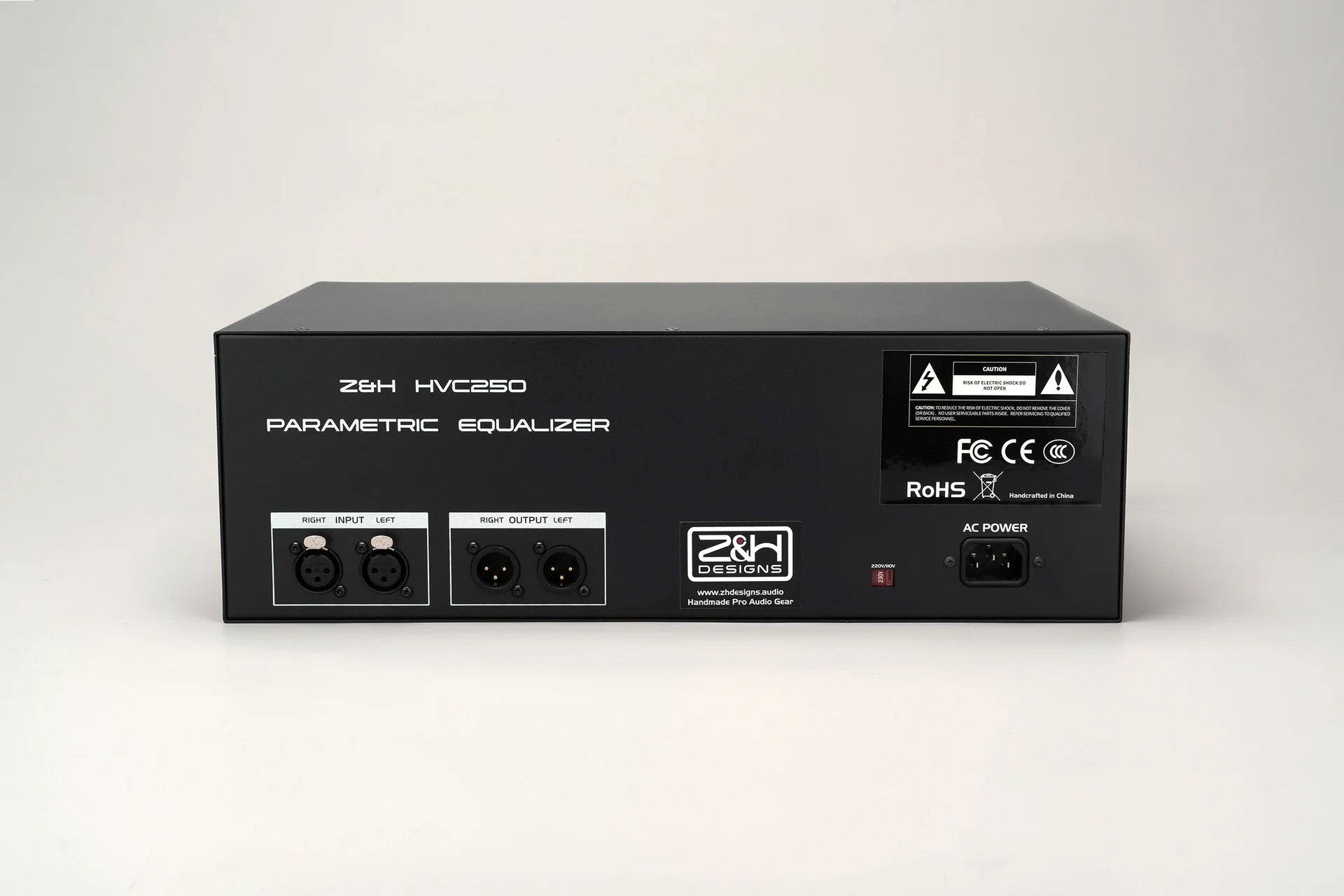 HVC250 Stereo 5-Band Parametric EQ - Z&H Designs | Studio Equalizer