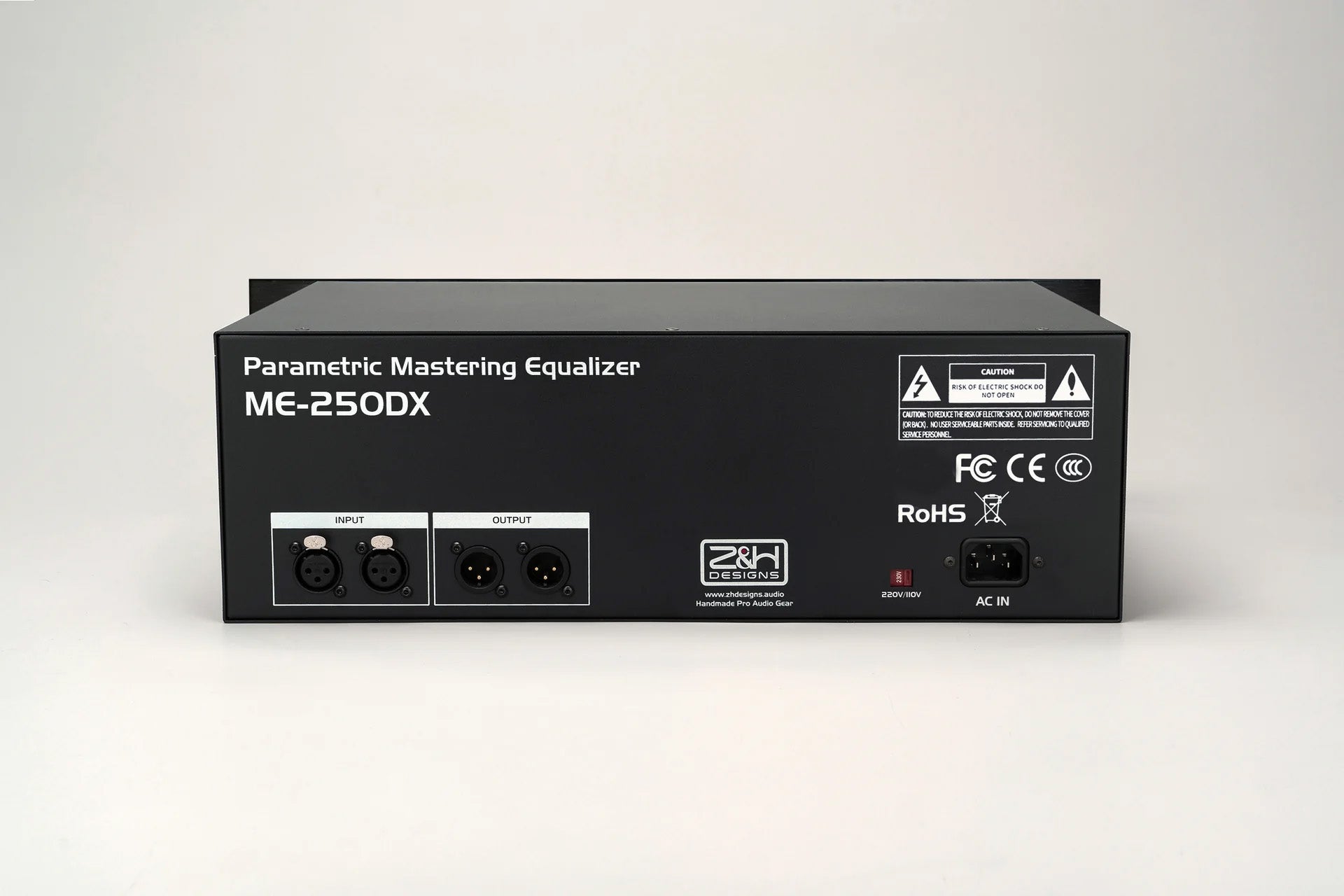 ME-250DX Stereo Mastering EQ - Z&H Designs | Mastering-grade Equalizer