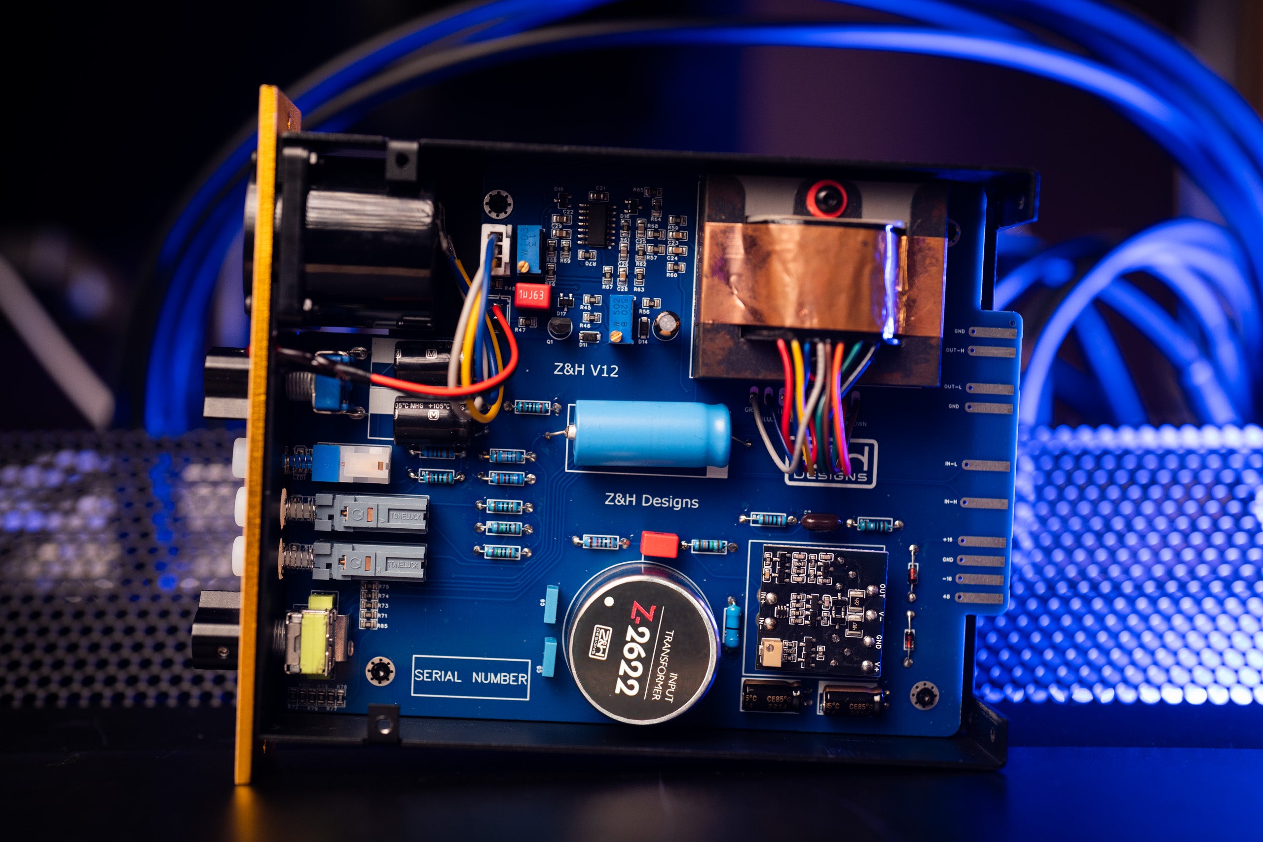 V12 Mic Preamp - Z&H Designs | 500 Series