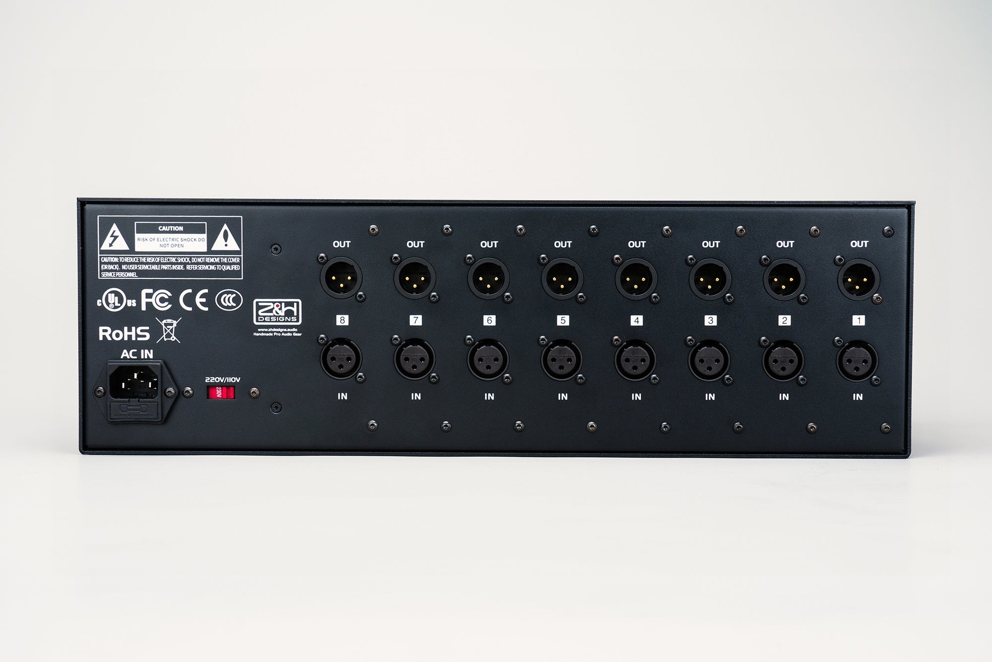 Z&H Designs Launches VC500VPR 8-Slot 500 Series Power Rack - Gearspace