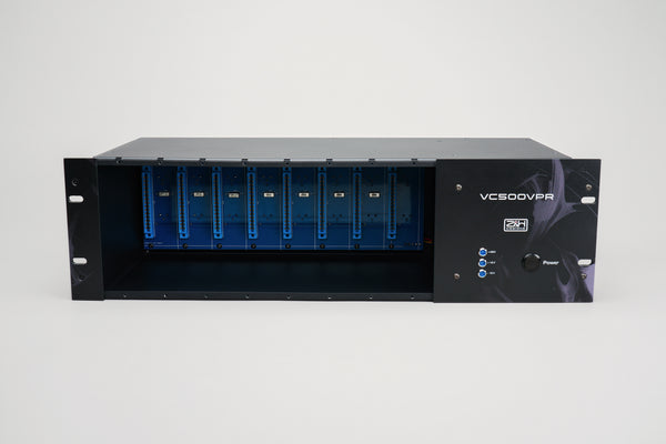 500 series 8-slot power rack  front